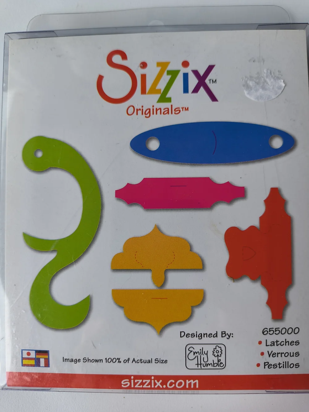 Sizzix Originals Latches Dies - 655000 by Emily Humble